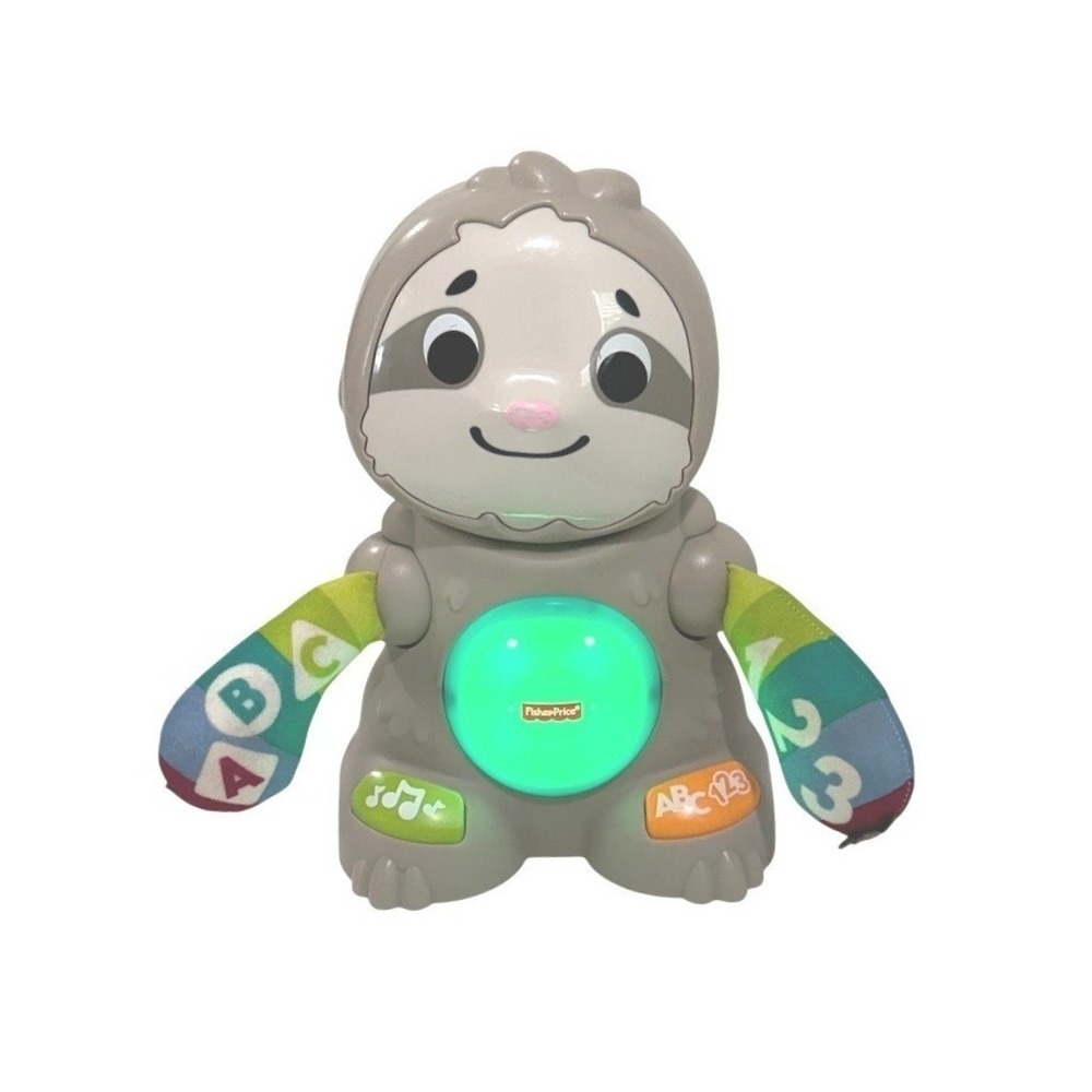 Fisher Price Smooth Move Sloth Linkimals Learning Toy Lights & Sounds